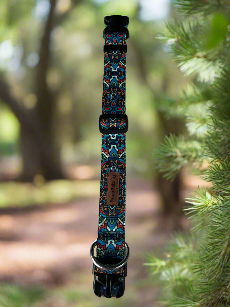 Dog Collar L Wide Adjustable 21-28"