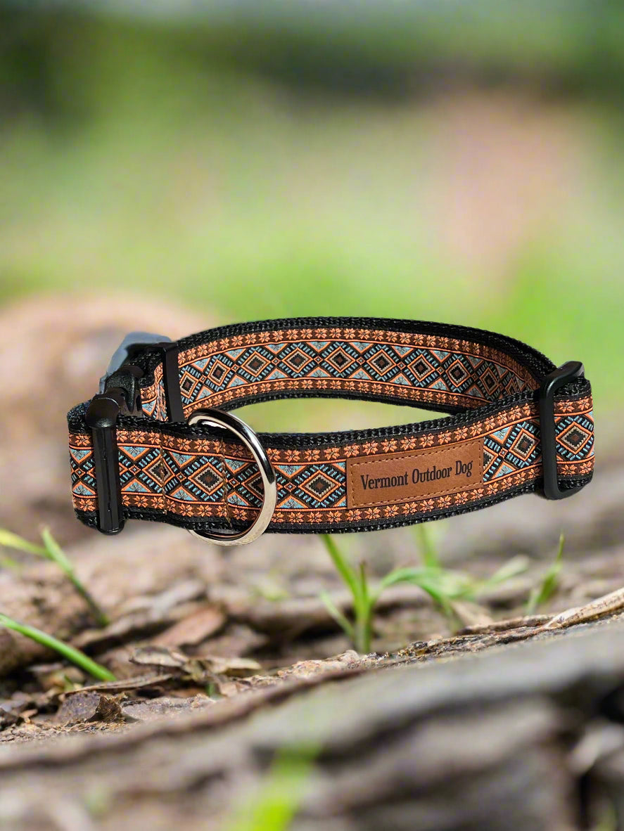 Dog Collar L Wide Adjustable 21-28"