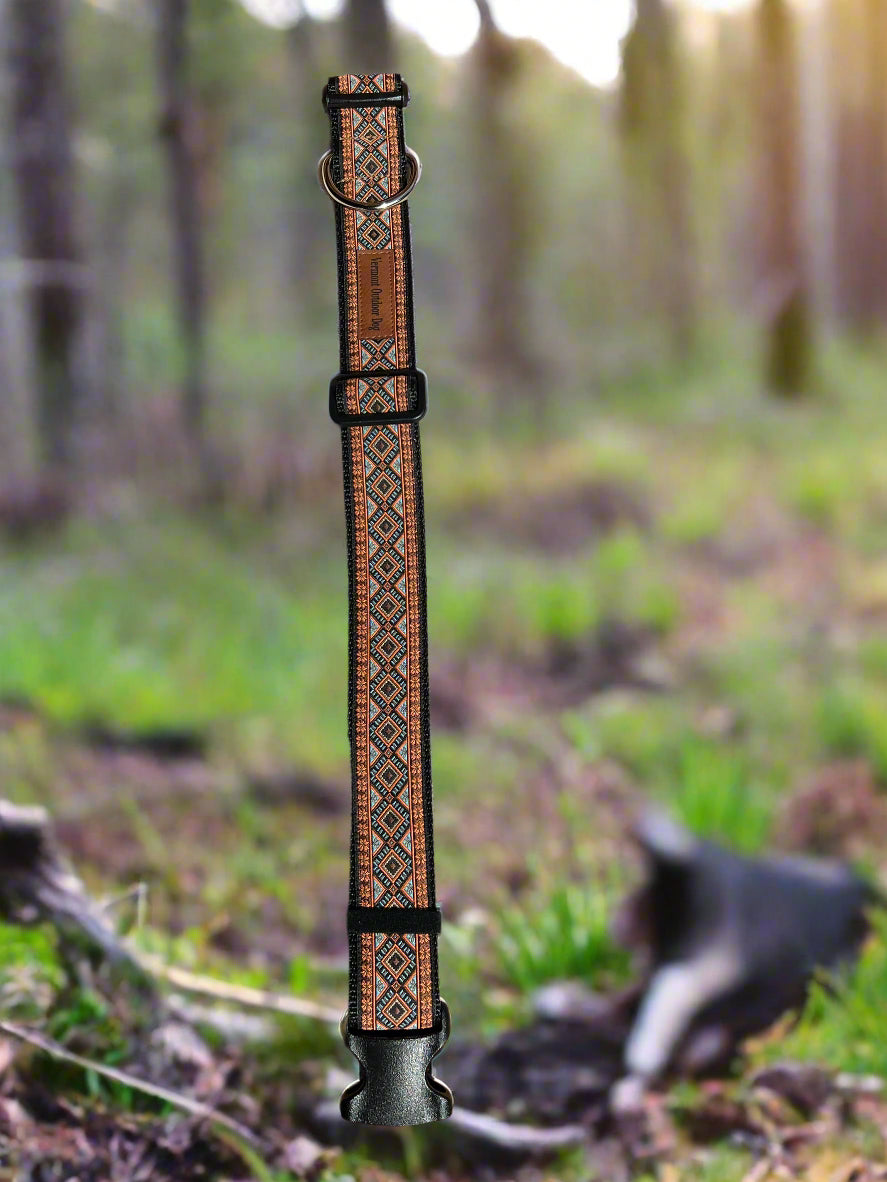 Dog Collar L Wide Adjustable 21-28"