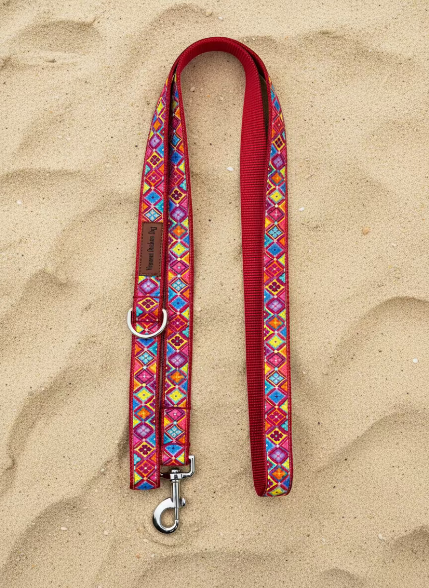 6 Foot Dog Leash 1 " Width