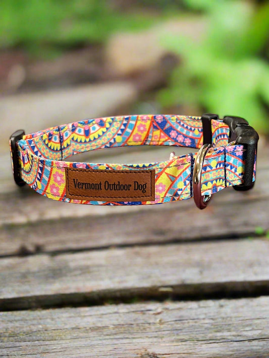Dog Collar M Adjustable 16-21"