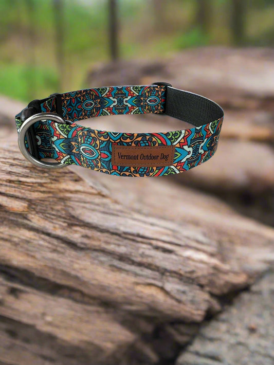 Dog Collar L Wide Adjustable 21-28"
