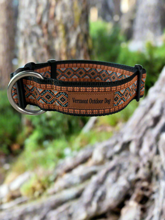 Dog Collar M Wide Adjustable 16-21"