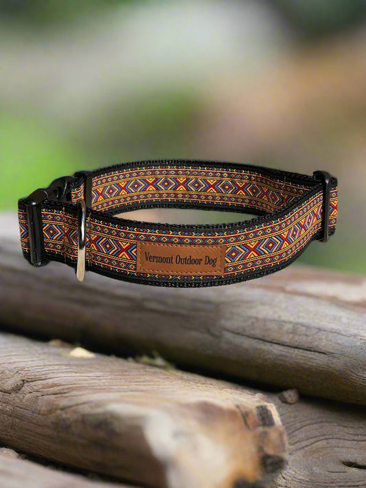 Dog Collar L Wide Adjustable 21-28"