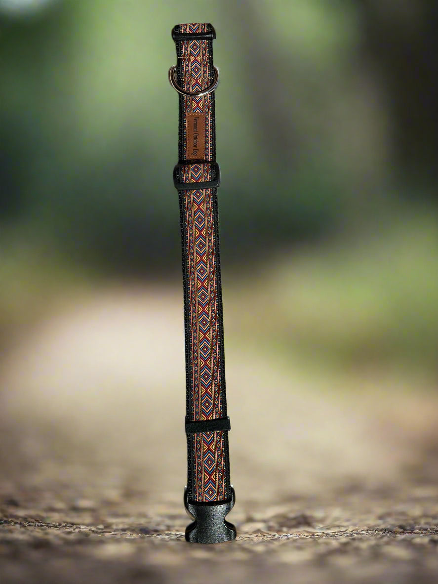 Dog Collar L Wide Adjustable 21-28"