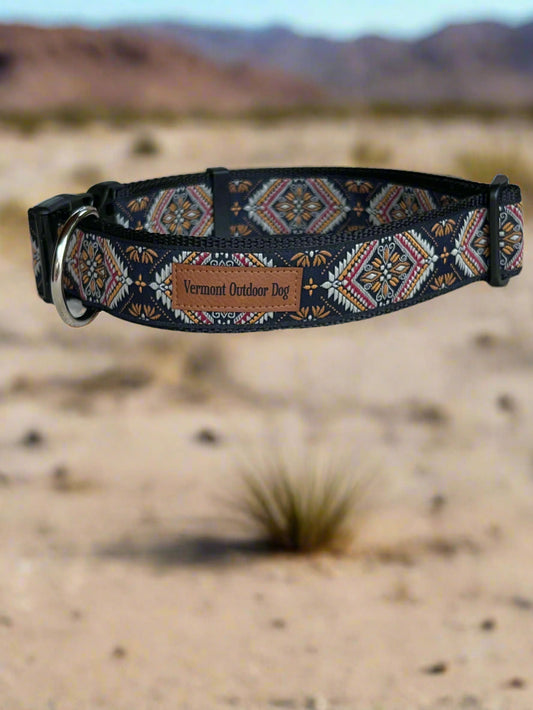 Dog Collar L Wide Adjustable 21-28"