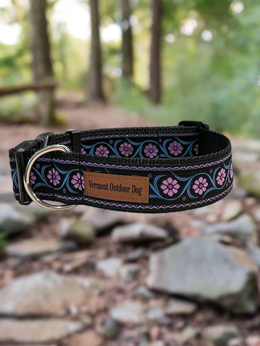 Dog Collar L Wide Adjustable 21-28"