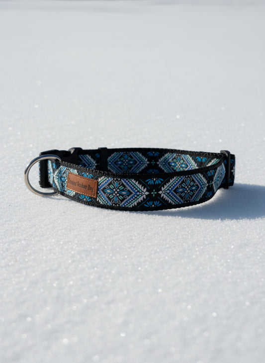 Dog Collar L Wide Adjustable 21-28"